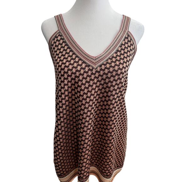 ZARA V neck sleeveless top size L - Picture 2 of 6